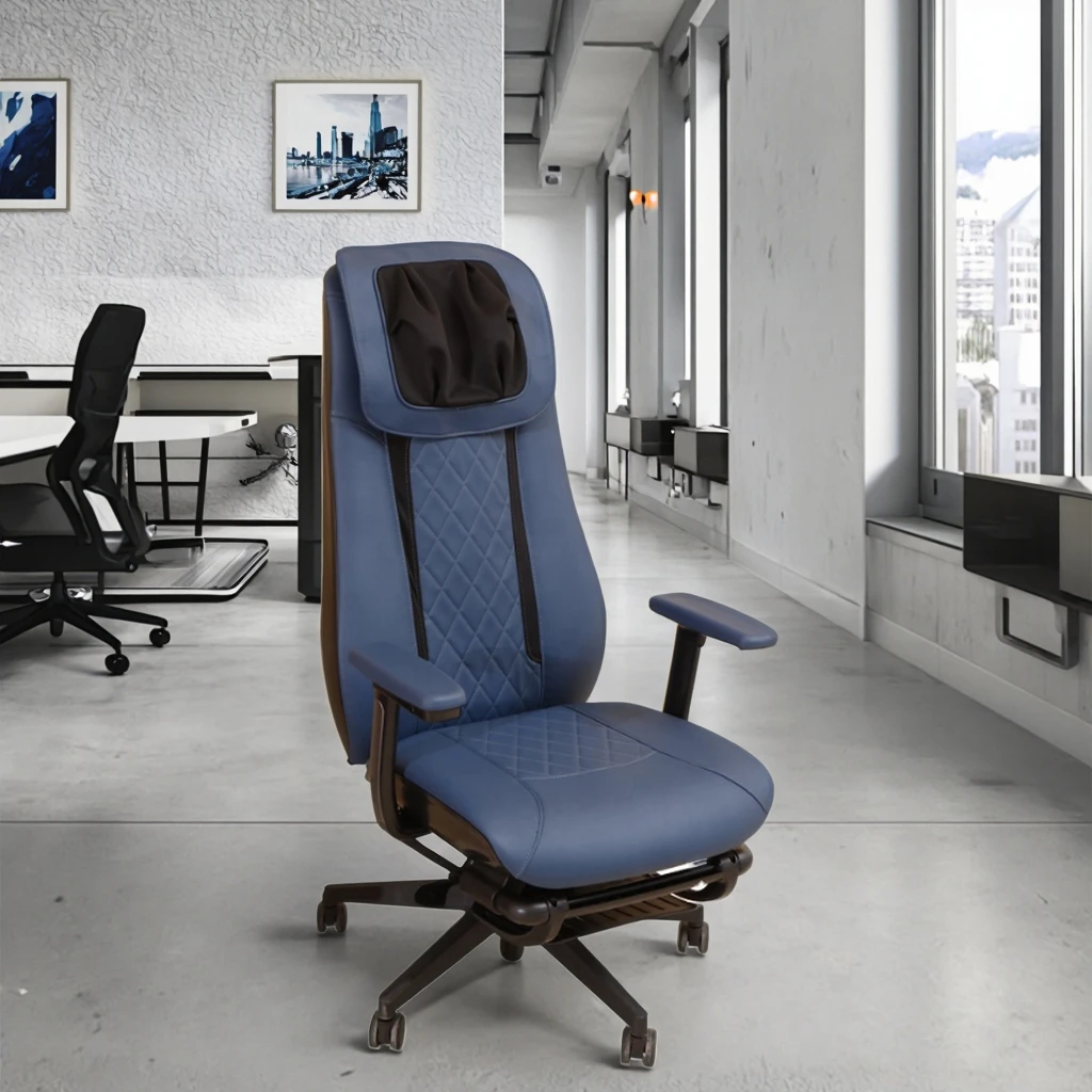 

Роскошное 2D электрическое офисное массажное кресло для тела, голосовой контроллер, высокое качество, горячая распродажа