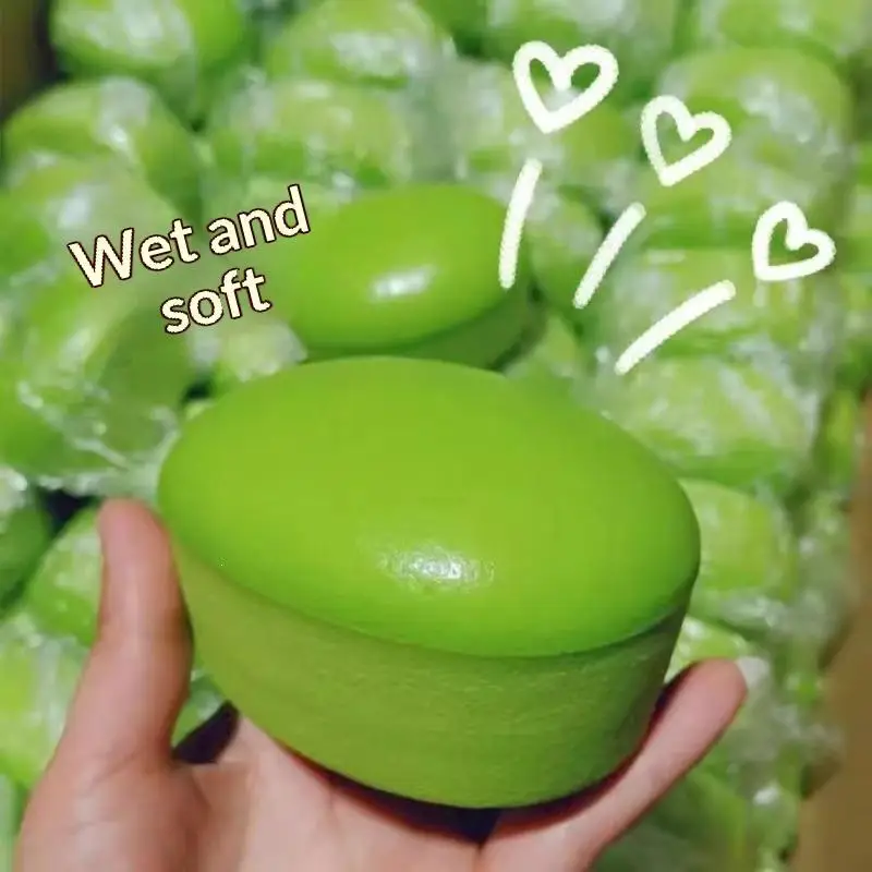 Creative Steamed Cake Squeezable Fidget Toy Slow Rising Stress Relief Toy for Students Exam Anxiety Relief