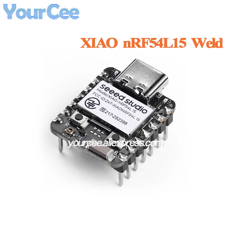 5pcs/1pc Seeed Studio XIAO NRF54L15 Mini Development Board Module Nordic NRF54L15 Microcontroller BLE 6.0 Matter Thread Zigbee