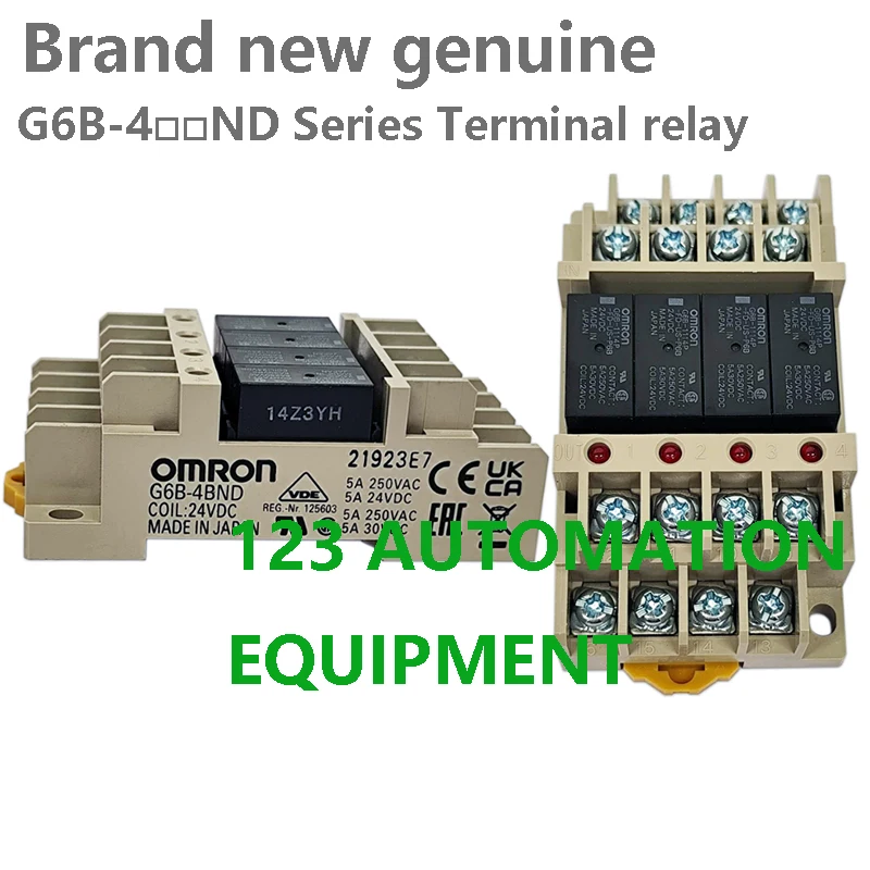 

Authentic New Omron G6B-4BND G6B-47BND G6B-48BND Terminal Relay Module