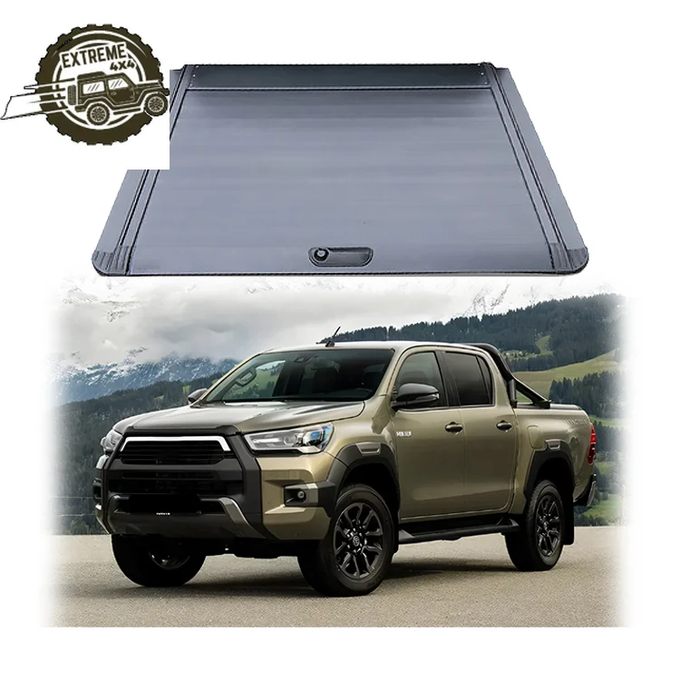 

Xiangta 4X4 Roller Shutter Retractable Tonneau Cover for 2012-2021 Toyota Tundra Pickup Truck Bed Lid Waterproof Similar Ranger