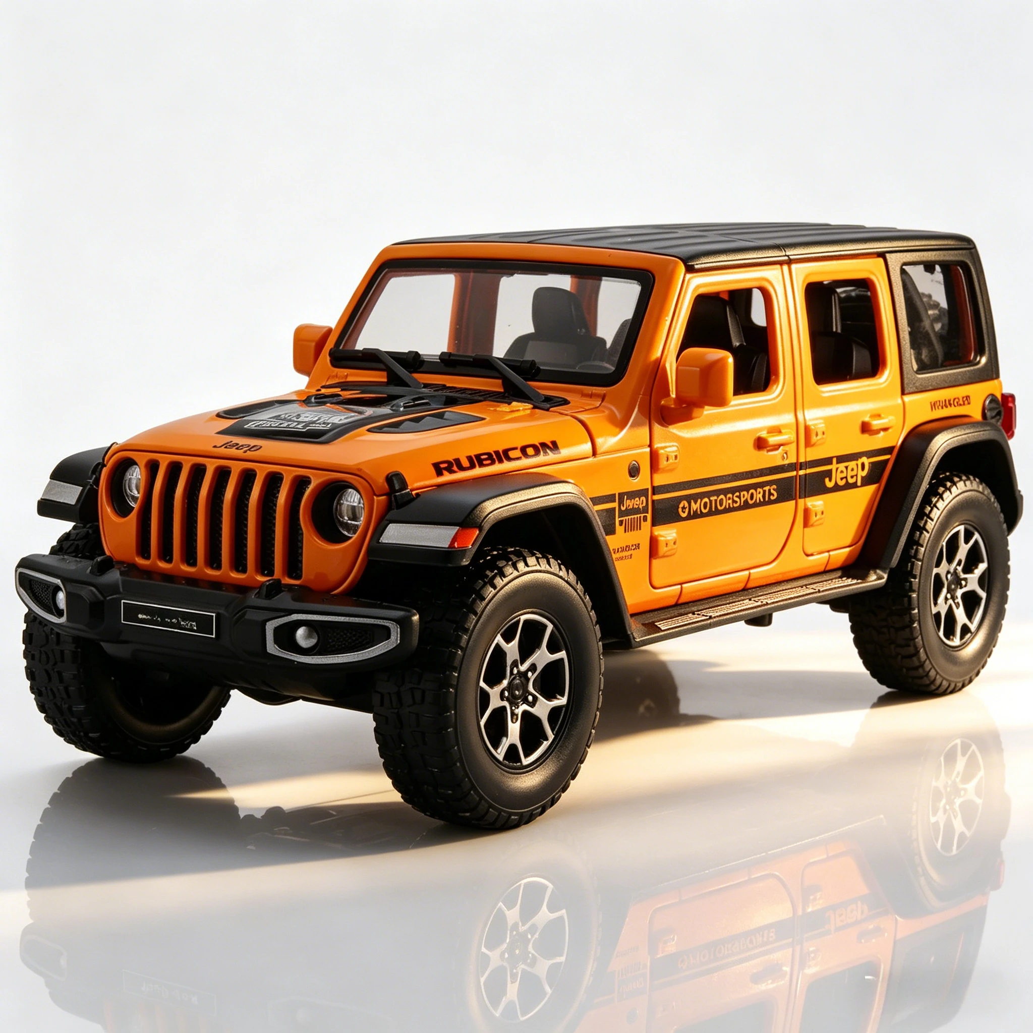 

Модель автомобиля Wrangler 1:22, литая под давлением, из металлического сплава, для детей, мальчиков, девочек и взрослых, с открывающимися дверями, подарок, серый цвет