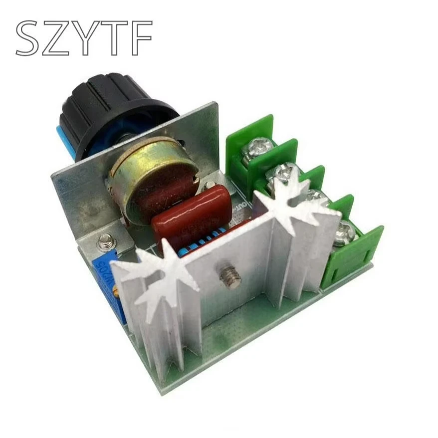 2000W Adjustable Motor Speed Controller Voltage Regulator AC Motor Speed Controller 50-220V 25A Motor