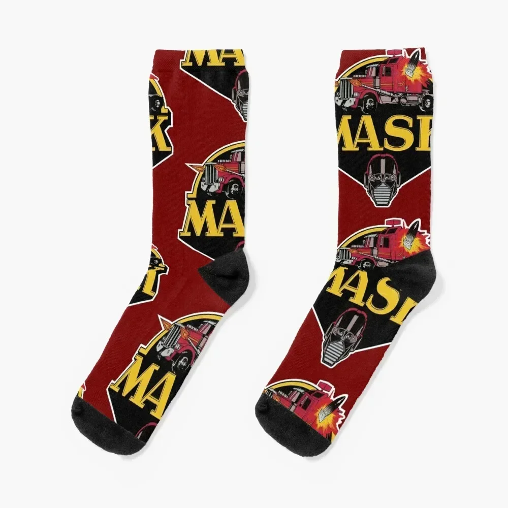 MASK Mobile Armored Strike Kommand Socks halloween summer retro Man Socks Women's