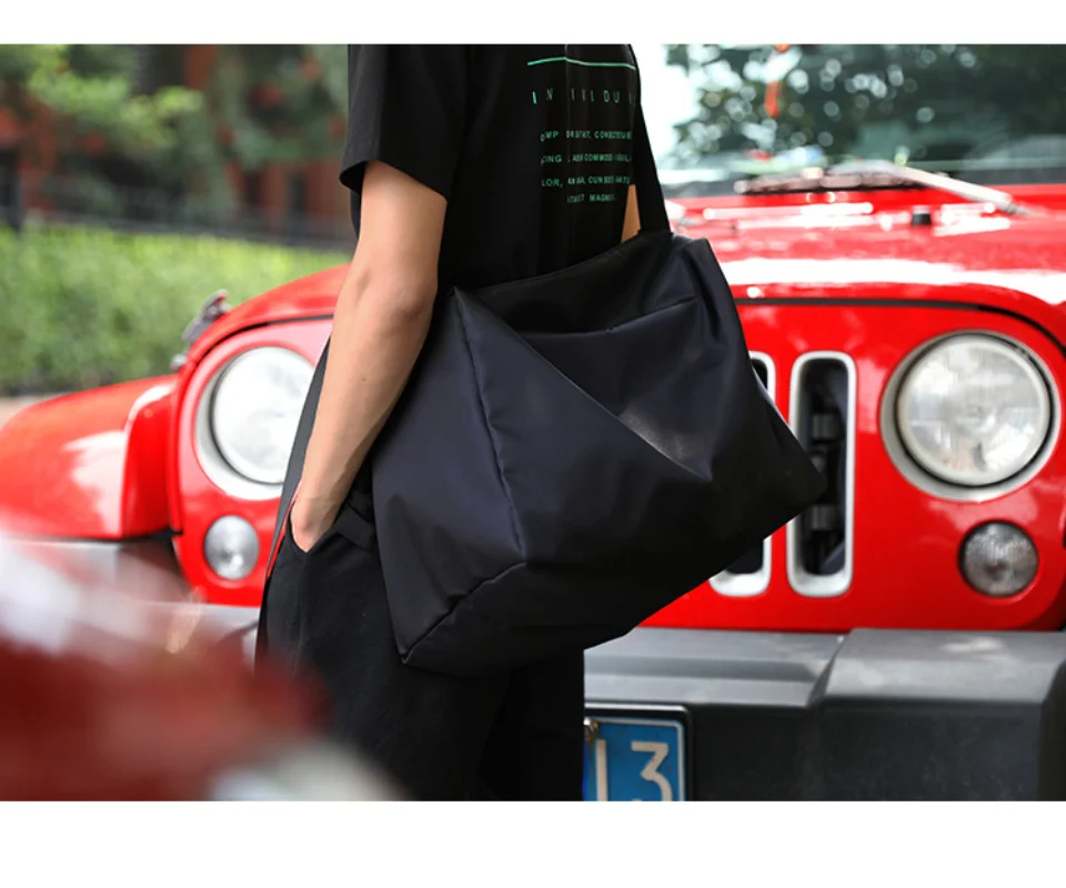 Men's travel single shoulder messenger bag large capacity leisure sports oxford cloth fitness bag travel bag