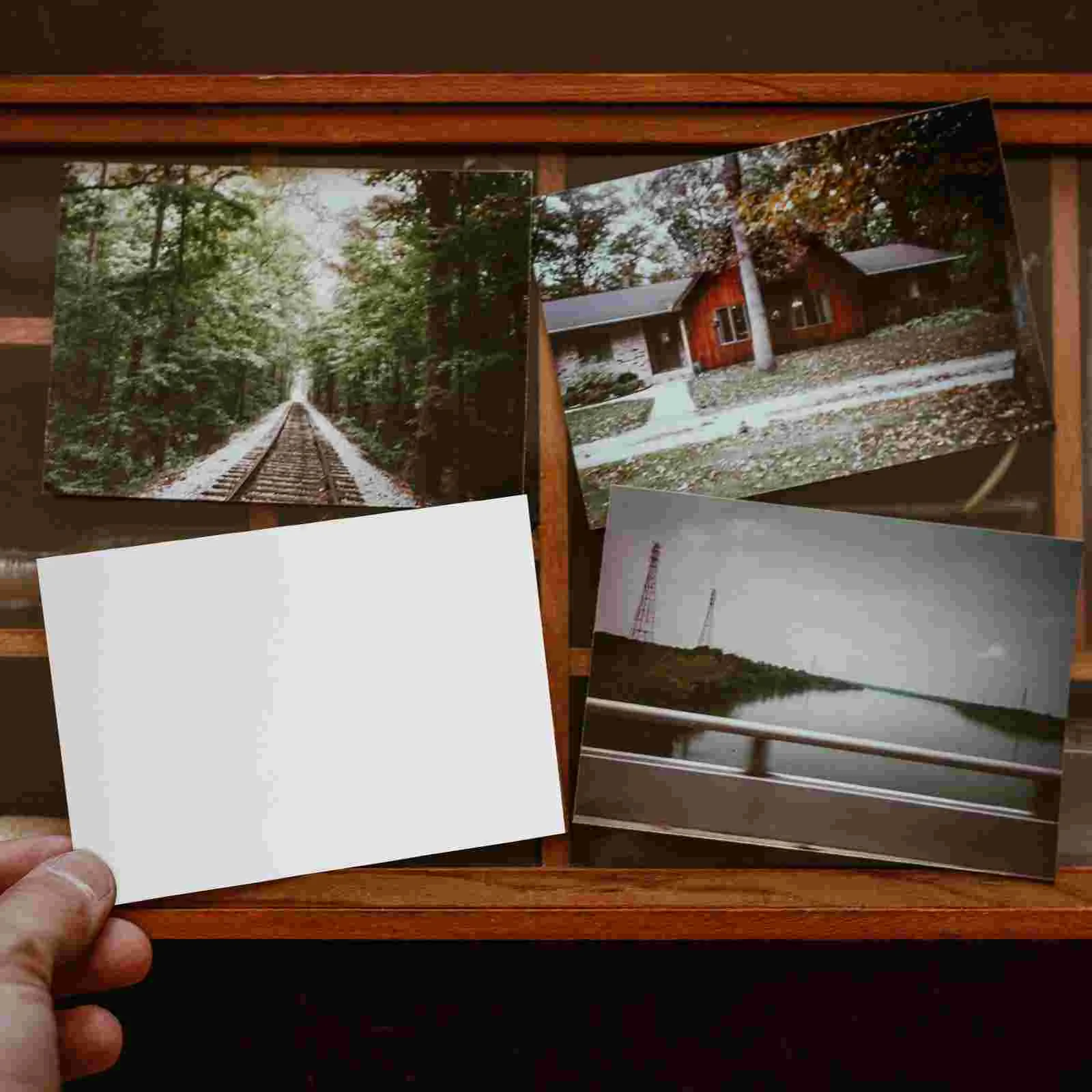 100 folhas de papel fotográfico de 6 polegadas, papéis de impressora fotográfica de alto brilho para