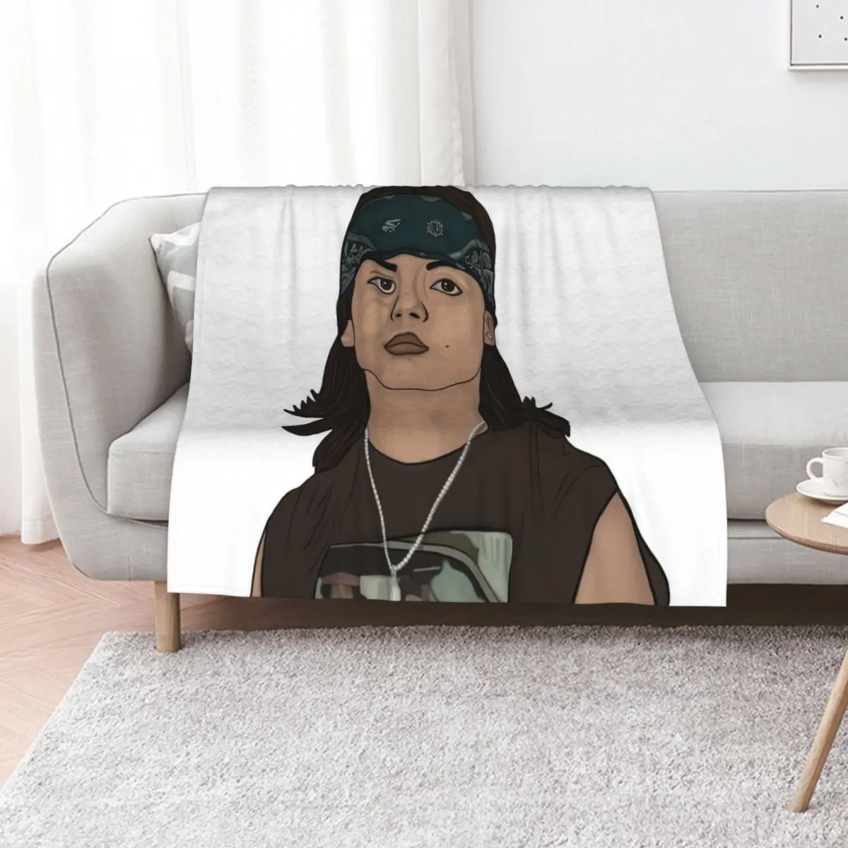 

Robin Arellano Throw Blanket blankets and throws heavy to sleep Cute Plaid Sleeping Bag Blankets