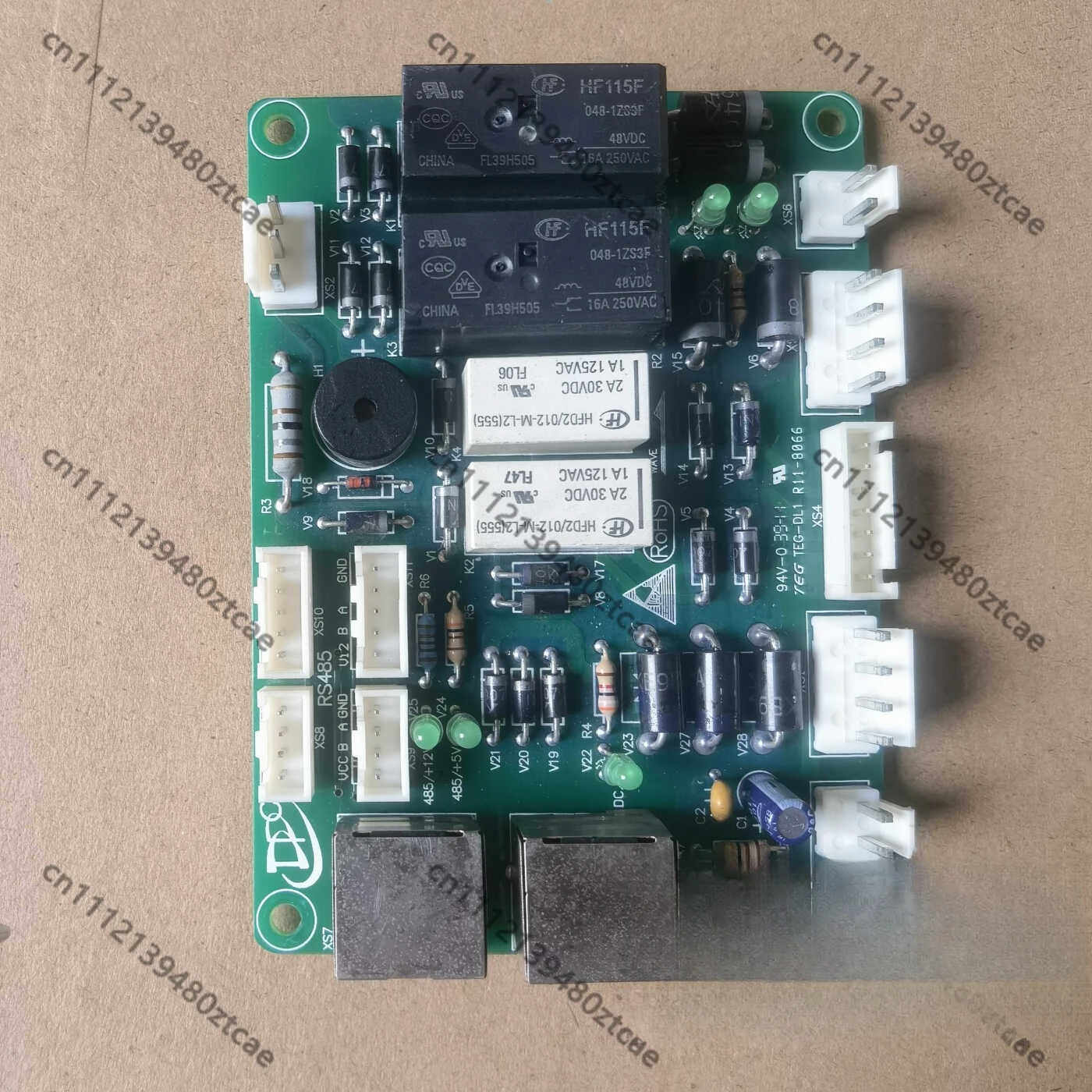 kit-de-pcb-para-gabinete-de-energia-telecom-dkd42-interfaz-de-placa-trasera-y-placa-de-deteccion-de-ca-usado-desmontado-totalmente-funcional-y-probado