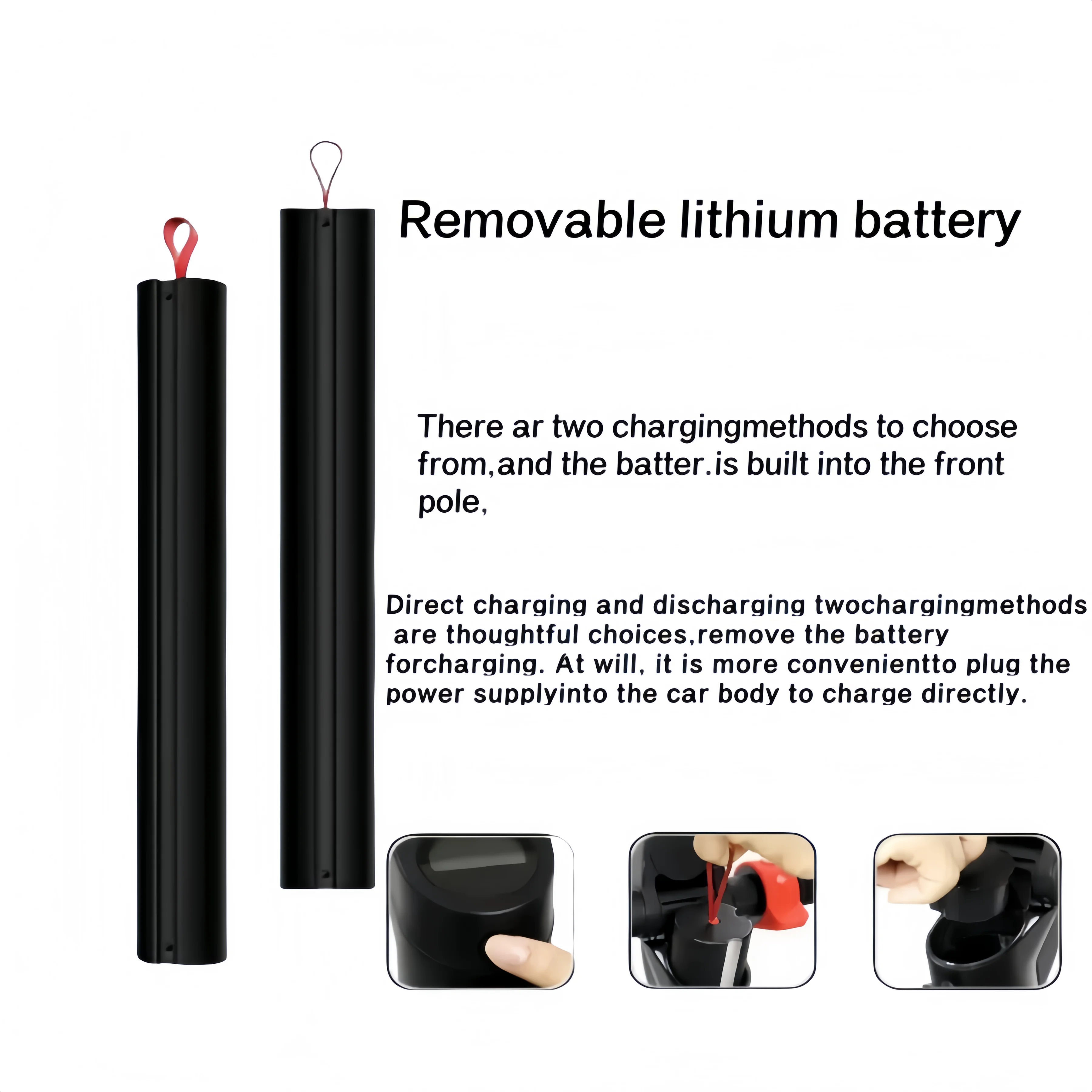 Imagem -05 - Bateria de Scooter Embutida Dobrável Adequada para Scooters hx x7 100 Nova 36v 5200mah