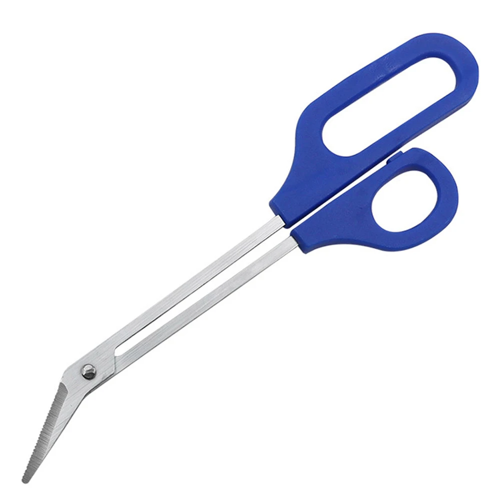 

Toenail Cutter Long Handle Toenail Scissor Comfortable Grip Toenail Scissors Clippers Angled Blades Nail Care Tool for Men Women