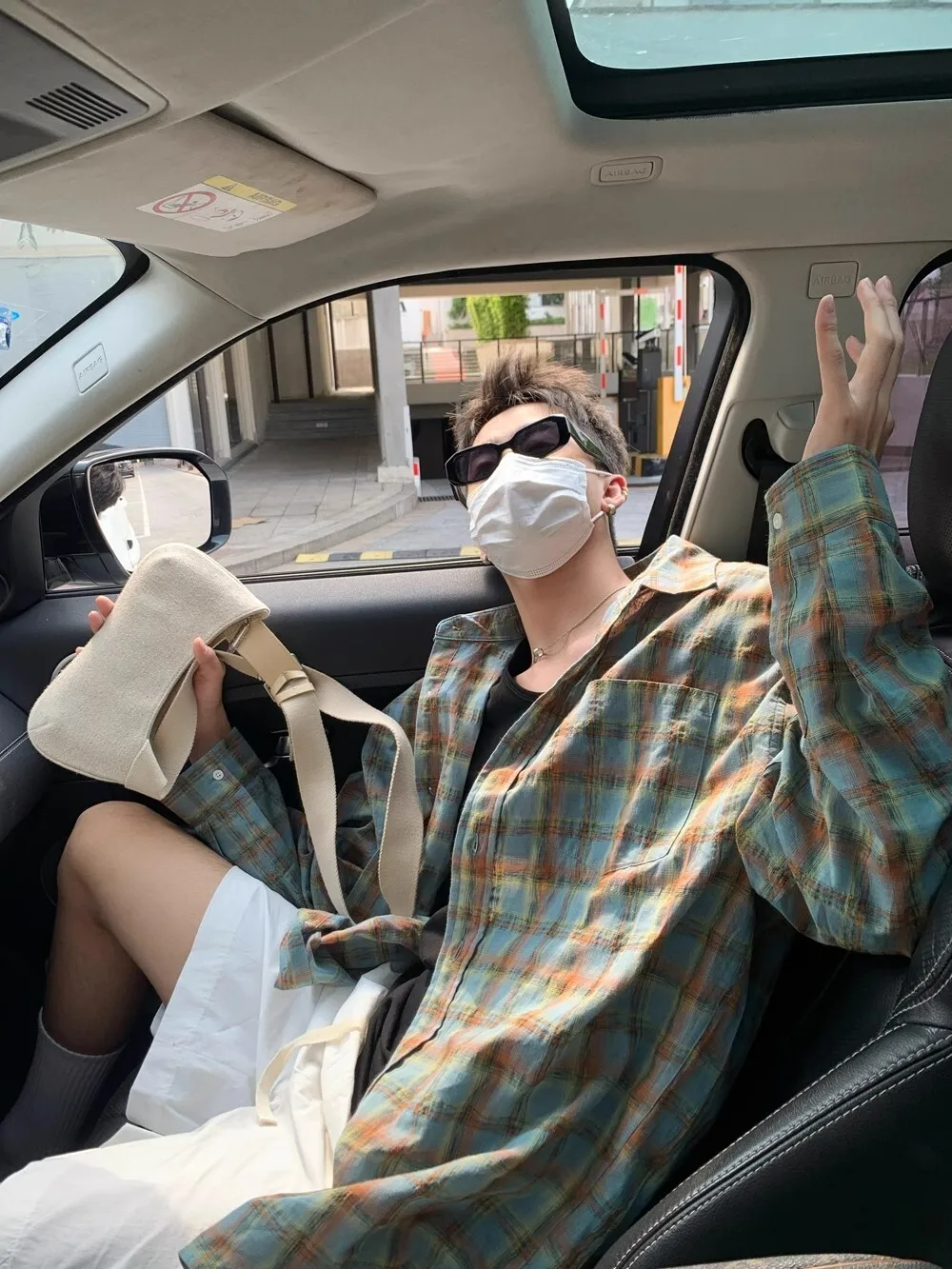 

Ретро-американское повседневное пальто в клетку, удлиненное, свободного кроя, весна-осень, в корейском стиле, модная верхняя одежда