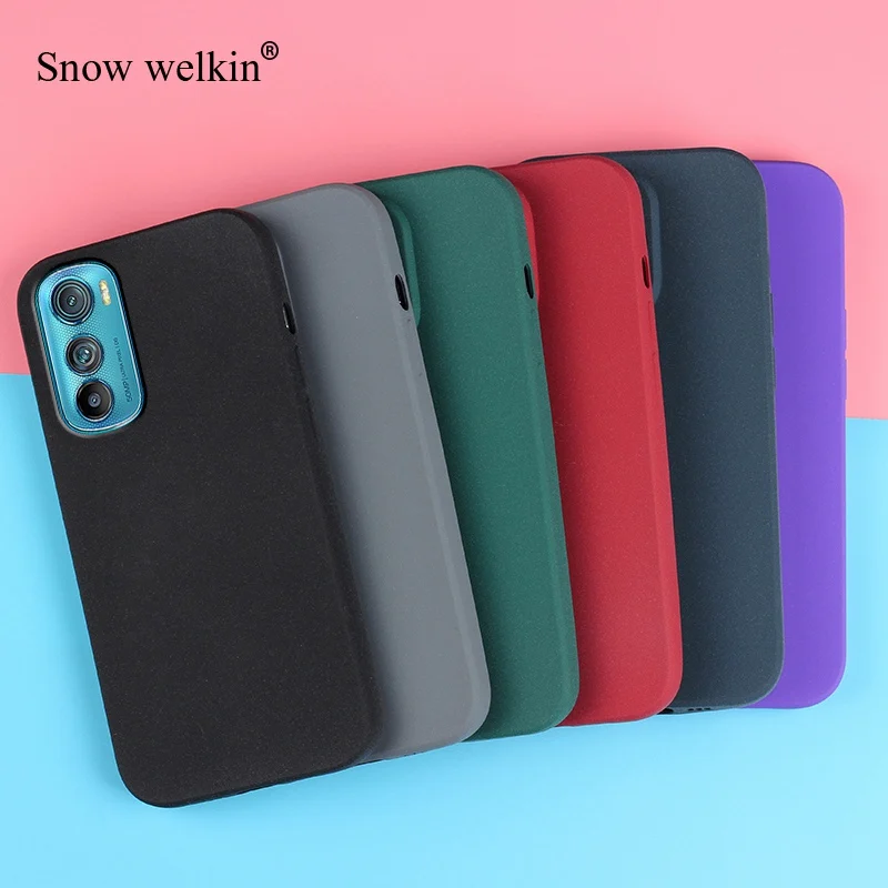 Case For Moto Edge 30 Neo 5G Matte Soft Silicon Shockproof Case For Motorola Edge 30 X30 S30 Pro Ultra Fusion Phone Cases Cover