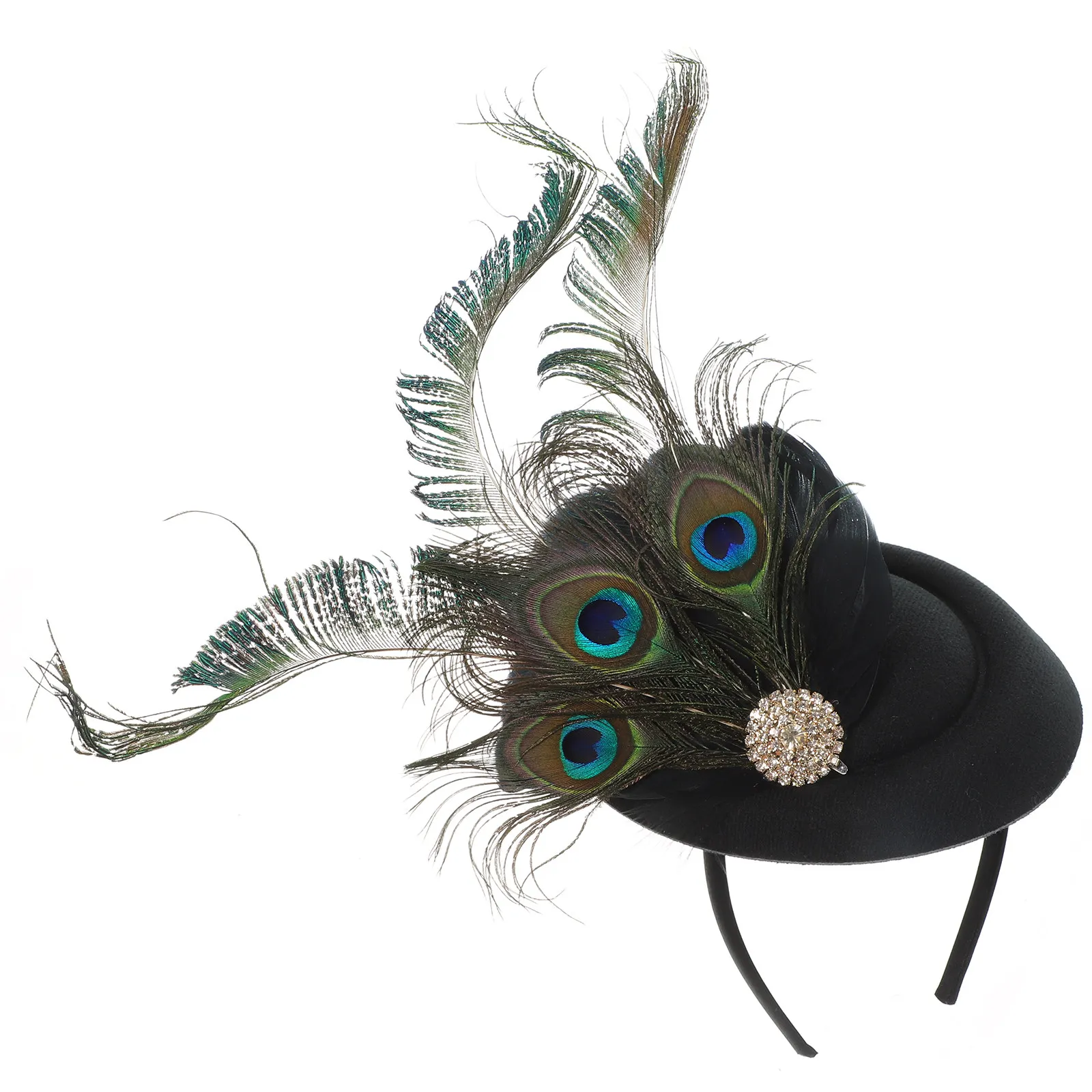 

Vintage Fascinator Hat for Women Elegant Hair Accessory Perfect for Wedding Bridal Tea Party Banquet Prom Halloween Costume