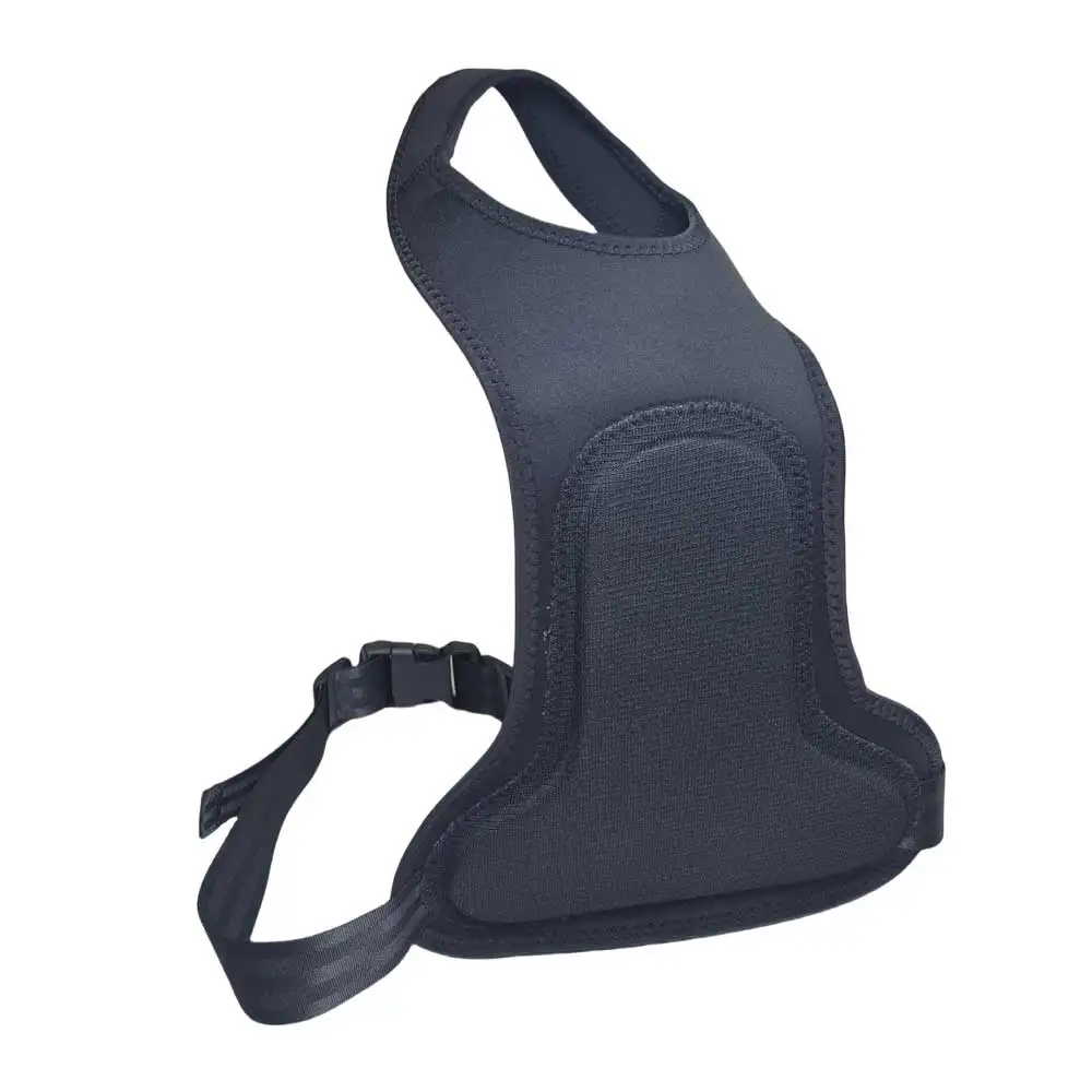 Almofada de peito aprimorada profissional, protetor de peito reforçado para mergulho, caça submarina, surf, lancha, windsurf, proteção de peito
