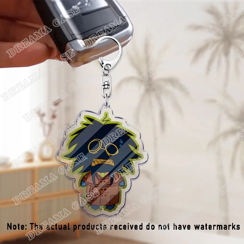 لطيف الكرتون Regretevator تشيبي المفاتيح الاكسسوارات حقيبة السحر القط عاشق لعبة سلاسل المفاتيح Keyrings مجوهرات المشجعين الأصدقاء هدية
