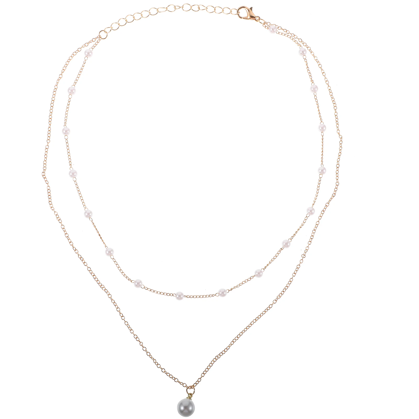 

Layered Necklace for Women Minimalist Necklaces Casual Girls Trendy
