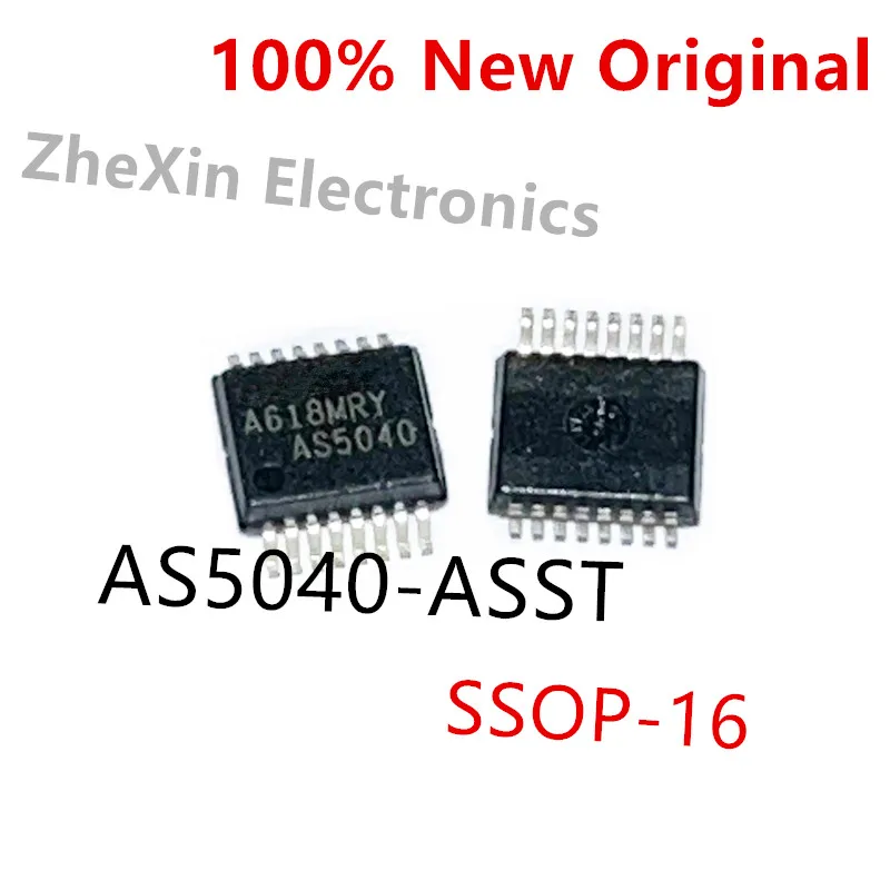 5PCS/Lot  AS5040-ASST 、AS5045-ASST 、AS5047P-ATSM   New original Programmable Magnetic Rotary Encoder Chip  AS5040、AS5045、AS5047P