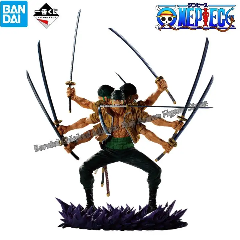 

Bandai In Stock Original Box Garage Kit Model One Piece Genealogy of Swordsman S Soul Anime Characters Collectible Action Figure