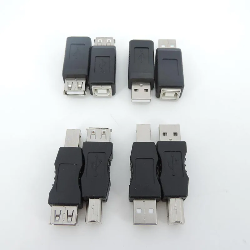 USB 2.0 tipo A macho para USB B Mini conector, 5Pin, 5P macho fêmea conector, Extensão Plug Adapter, W28