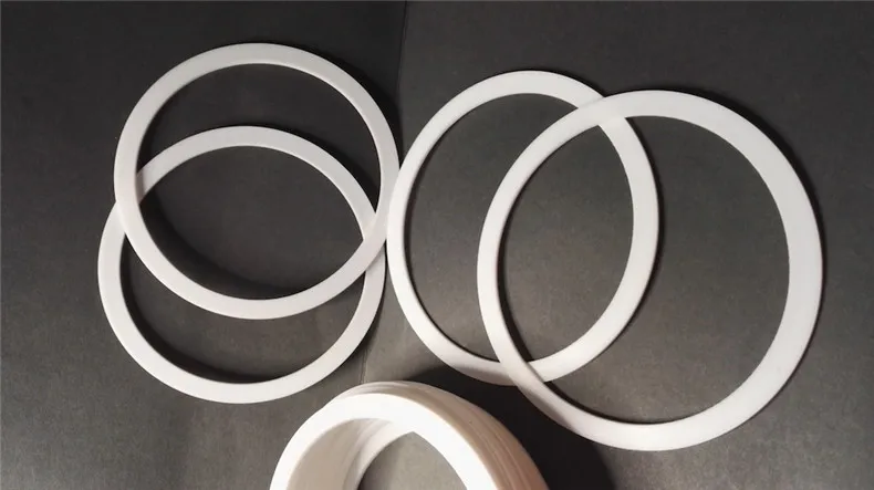 Maßgefertigte PTFE-Abstandshalter, 100 Stück, Innendurchmesser 1 mm - 2,5 mm, chemikalienbeständige Distanzstücke, reibungsarme Unterlegscheiben, antihaftbeschichtete Dichtung für Ventile – Detail 17