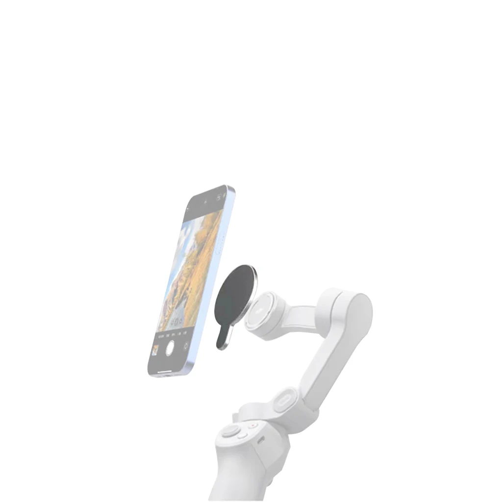 Soporte de teléfono móvil de liberación rápida, adaptador de montaje de teléfono magnético para DJI OM4/OM5/OM6, accesorio estabilizador de cardán de mano