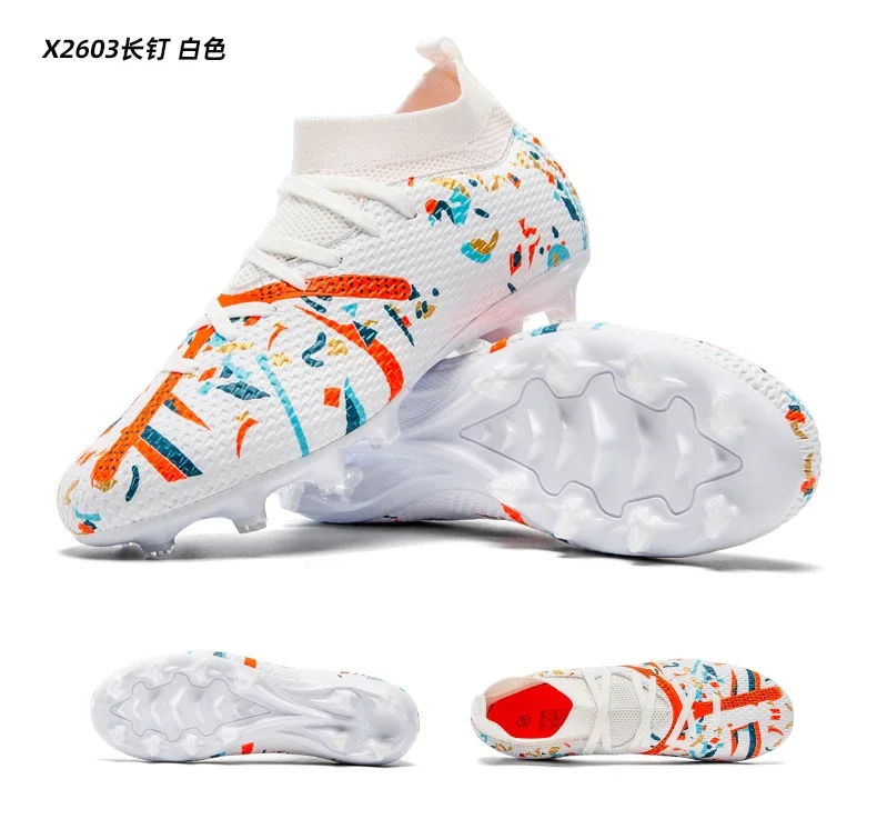 Neue Herren-Fußballschuhe Professionelle Outdoor-Sportschuhe Rutschfeste Trainingsschuhe Sneakers Rasen-Fußballstiefel Ultraleicht Unisex – Detail 33