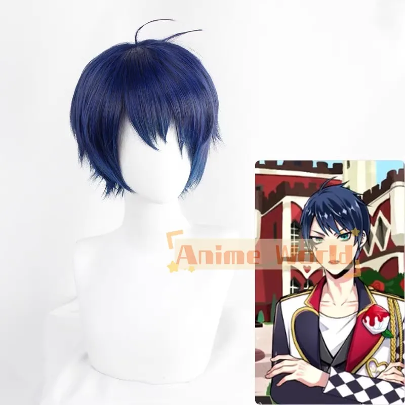 

Twisted Wonderland Deuce Cos Cosplay Wig Synthetic Hair Halloween Christmas New Year Cos