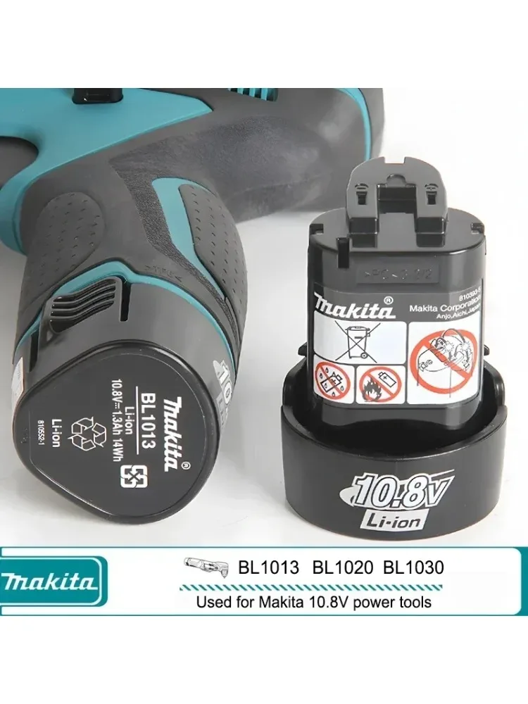 Originele Makita 10.8v batterij 3Ah, Makita oplaadbare vervangende batterij BL1013 BL1020 BL1030, TD090D LCT203W accu voor elektrische gereedschappen - afbeelding 2
