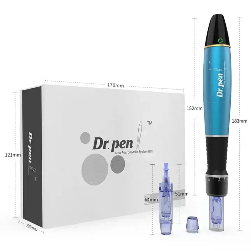 Dr.pen A1 elektrikli Microneedling cilt bakım kalemi cilt damgası kablosuz/kablolu mezoterapi MTS dövme PMU cihazı Ultima-A1 C/W cilt bakımı