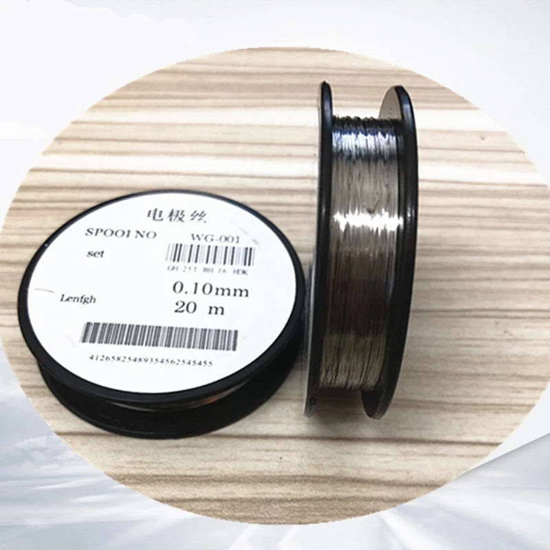 골든 코로나 와이어 전극 텅스텐 와이어, 고품질 프린터 복사기 부품, 0.06mm, 0.08mm, 0.1mm, 20m