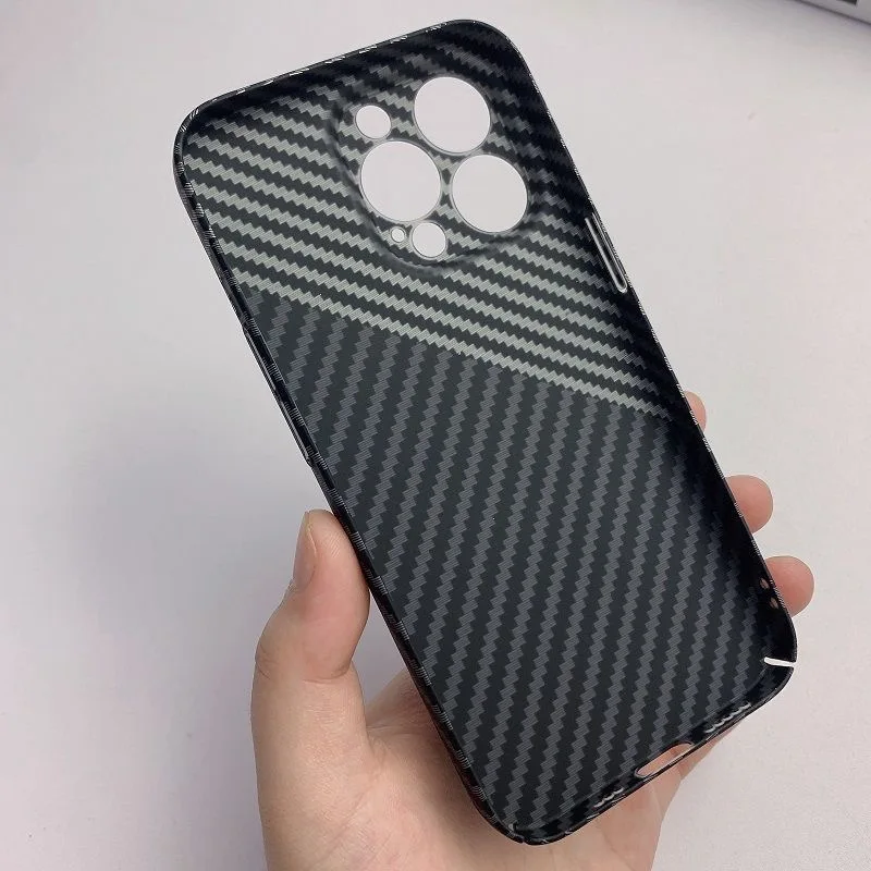 Carbon Faser Telefon Fall Für IPhone 16 15 14 13 12 11 Pro Max Harte Rückseitige Abdeckung Für IPhone X Xs max Ultra Dünne Kamera Schutz