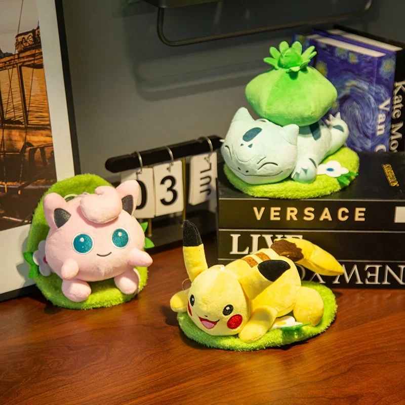 

Pokemon Plush Toy Charmander Squirtle Blastoise Celebi Soft Stuffed Anime Doll Adorable Wobbuffet Gift for Fans Collectors