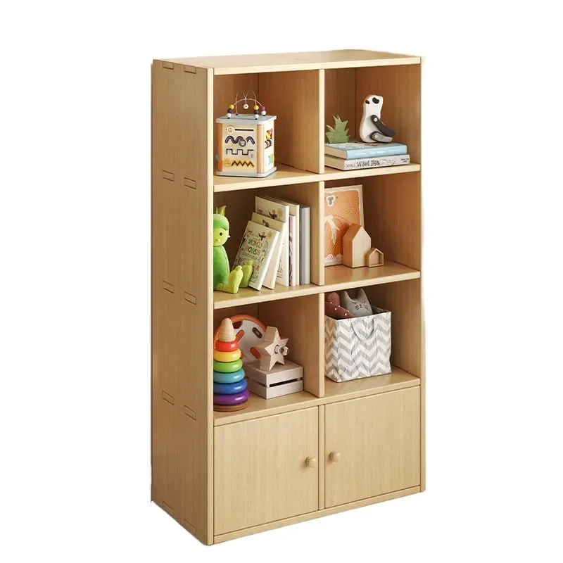 for All Solid Wood Bookcase Balcony Bay Window Storage Locker Subspace Utilization Windowsill Locker Simple Bookshelf with