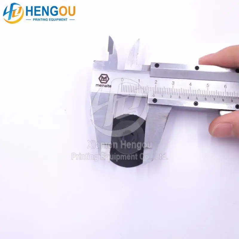 Ventouse en caoutchouc noir, taille 33x19x7mm