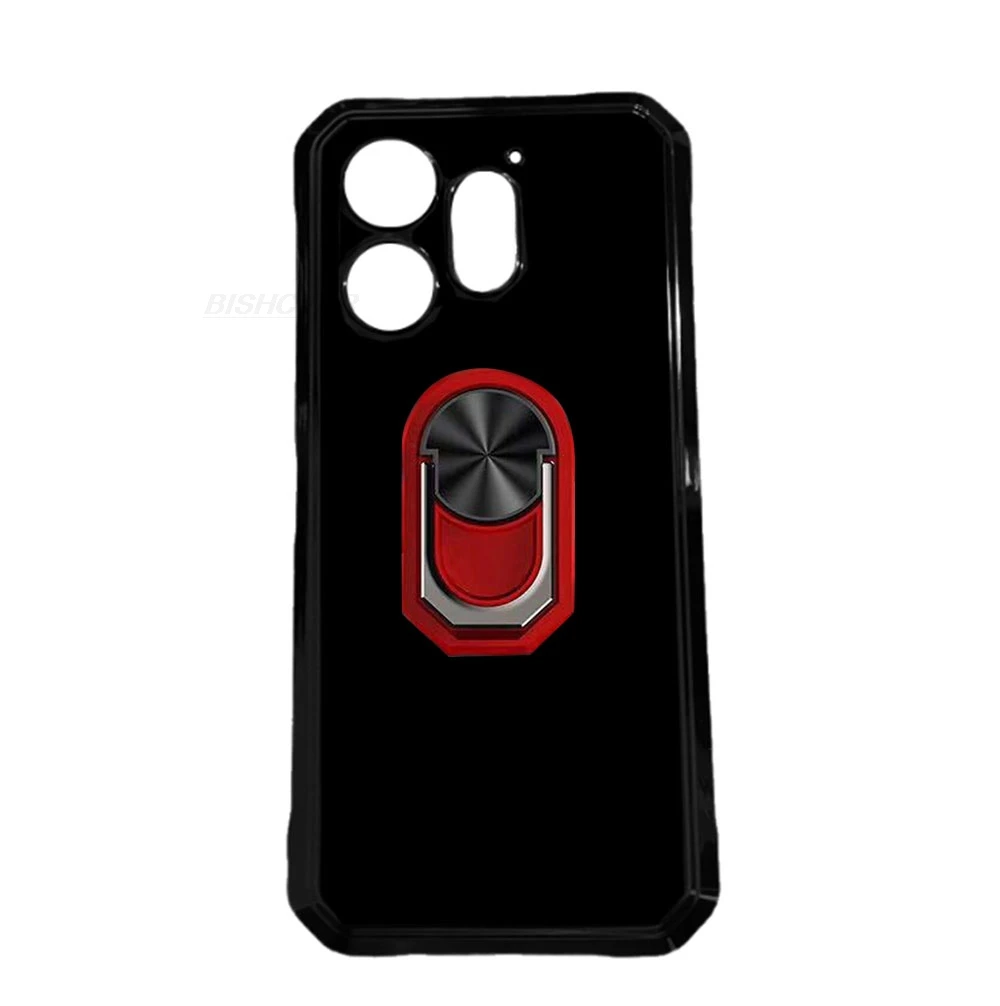 For Blackview Oscal Marine 3 ON OscalMarine3 Marine3 Back Ring Holder Bracket Case Smartphone TPU Soft Silicone Cover