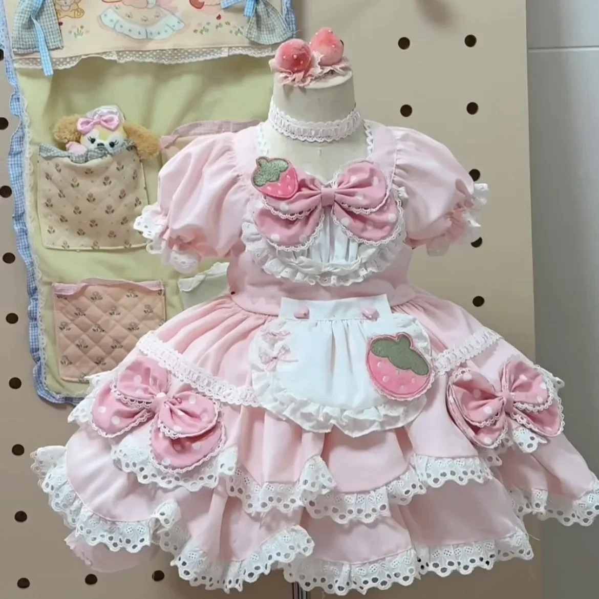 Baby Girl Summer Shiny Pink Sweet Cute Lolita Lace Princess Gauze Ball Gown Bow Lace Dress Birthday Party Eid Childen Clothing