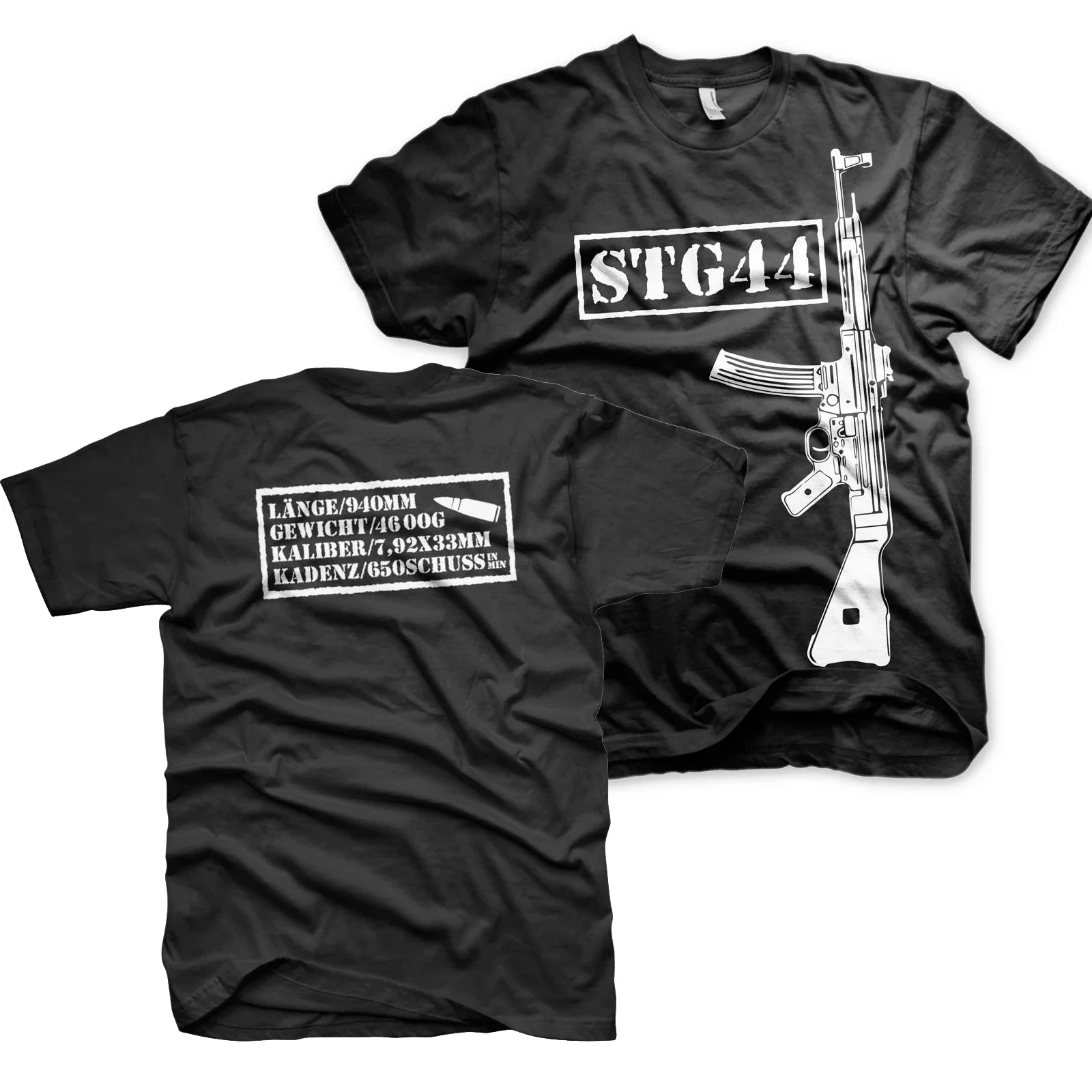 

Wehrmacht Sturmgewehr STG 44 WWII German StG44 Assault Rifle T Shirt. Short Sleeve 100% Cotton Casual T-shirts Loose Top S-3XL