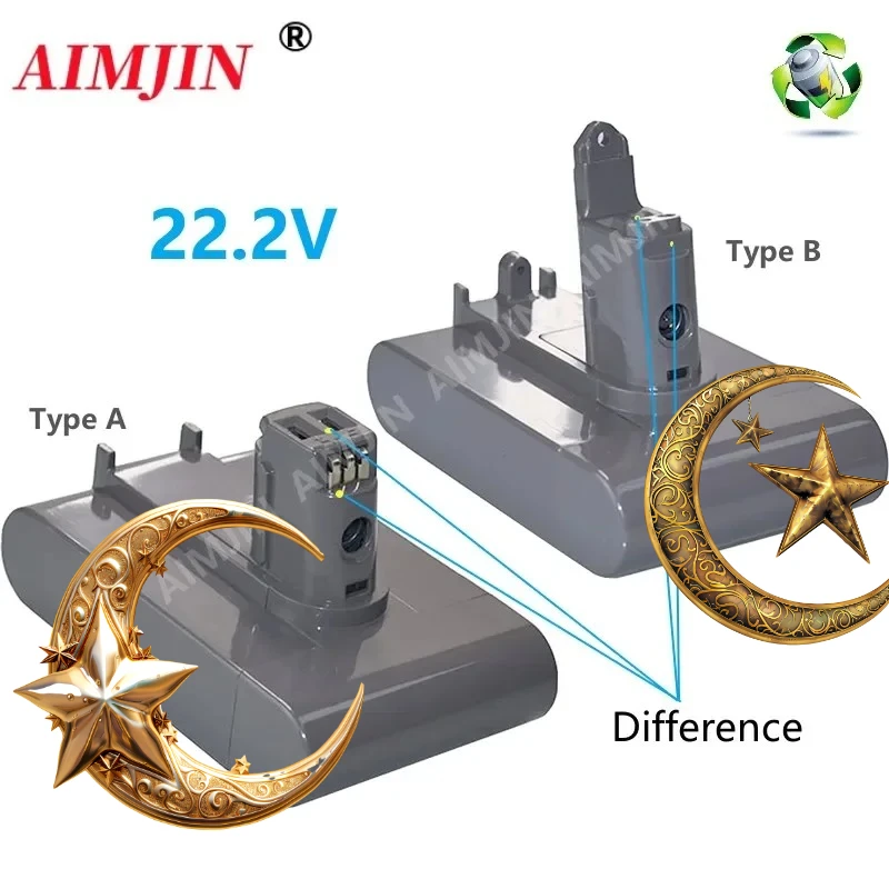 22.2V 4.8/6.8/9.8Ah…