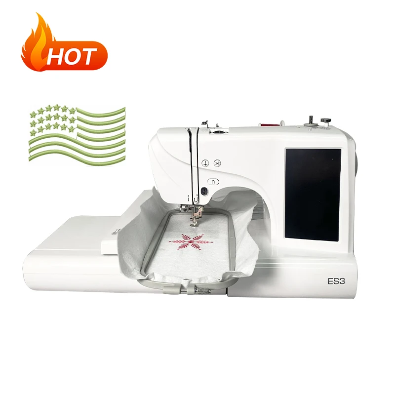 Factory Price Built-in Variety of Patterns Save Space Embroidery Machine Computerized Hot Sale