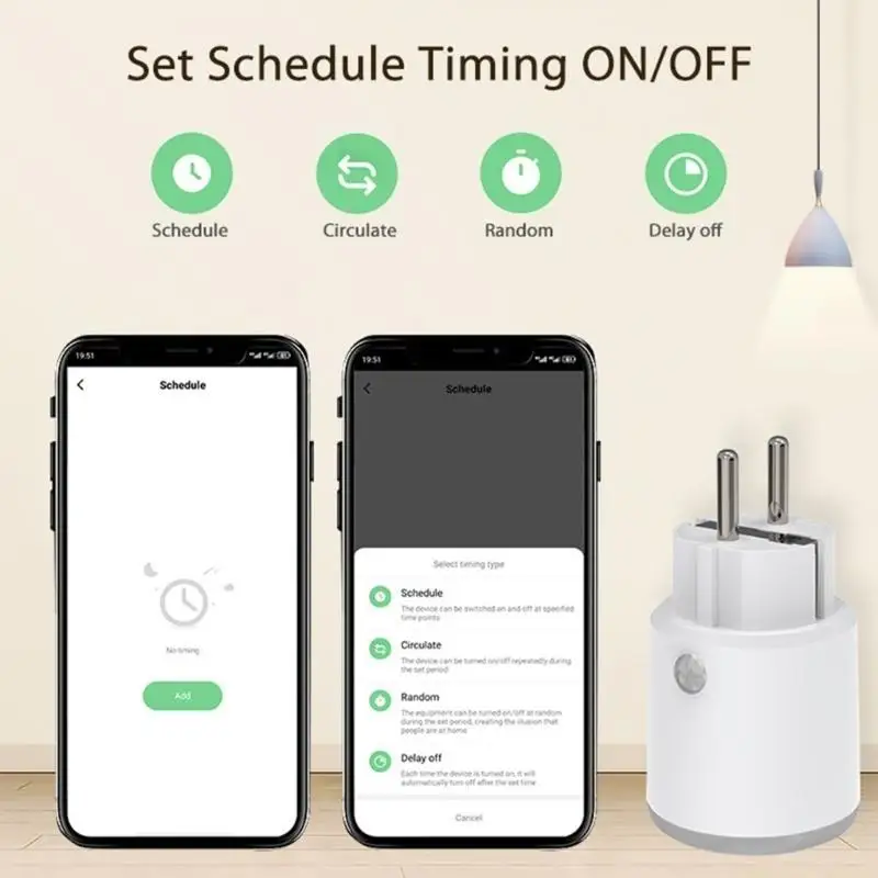 D0AB 16A WiFi Plug With Timing Function Energy Monitoring Intelligent Plug Matter Wifi Socket Support Voice Control Switch