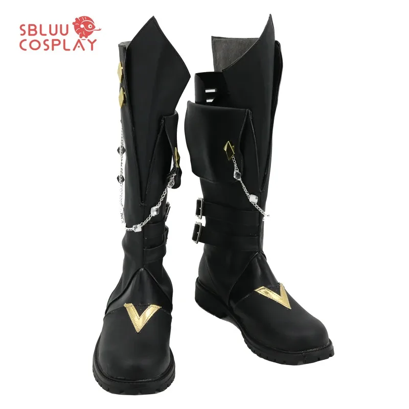 أحذية جينشين إمباكت تارتاجليا التأثيرية لحفلات الهالوين أحذية فاخرة مصنوعة حسب الطلب