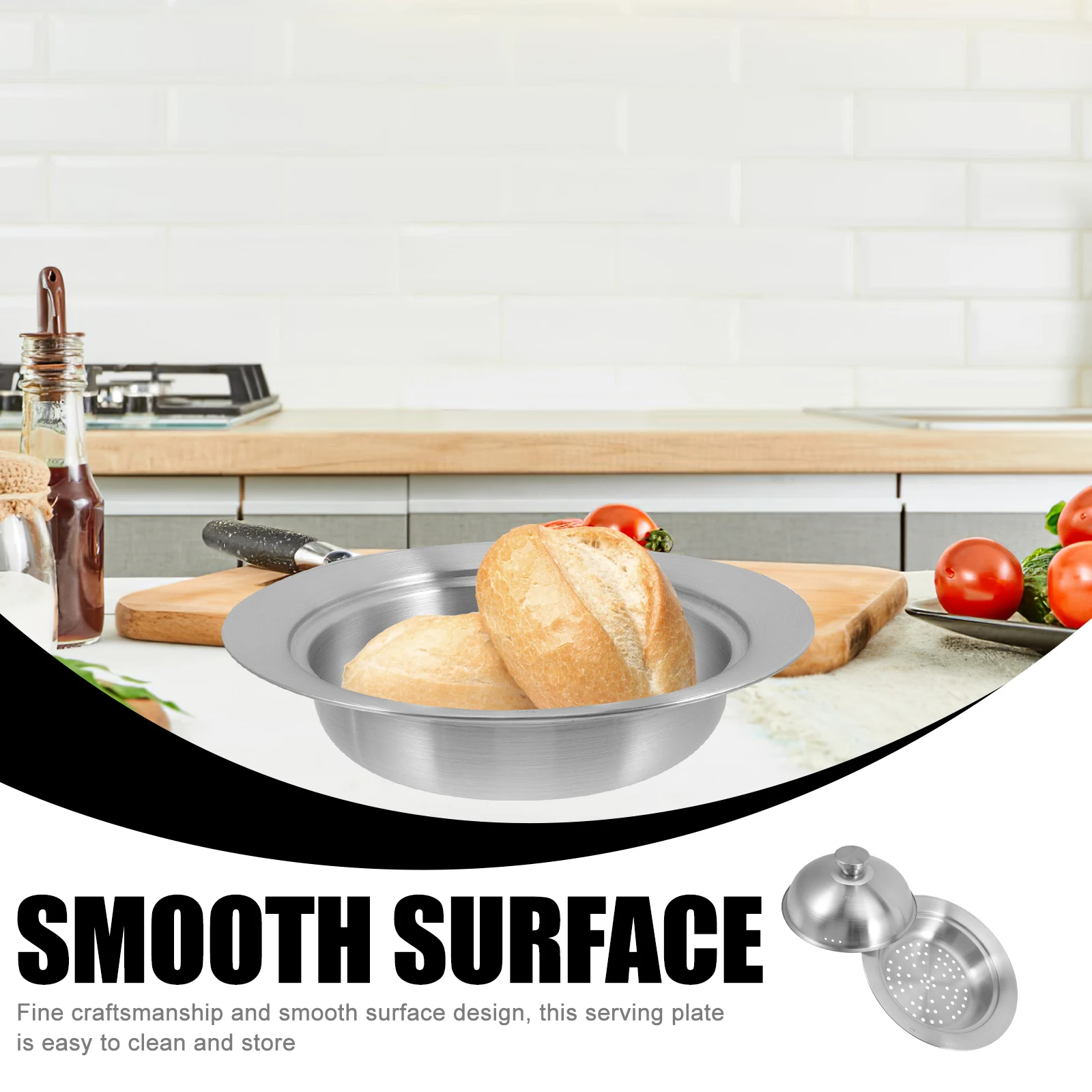 

Stainless Steel Steaming Plate Round With Fine Holes Fast Ventilation Steamer Tray For Dumpling Fish Vegetable Pot Insert