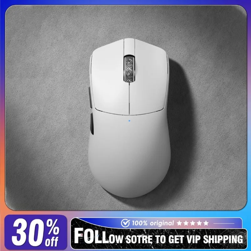 

Ironcat 039 Tri-Mode Wireless Mouse Ergonomic Design Lightweight PAW3950 sensor E-sports Gamer Gaming Pc Laptop Accessories Gift