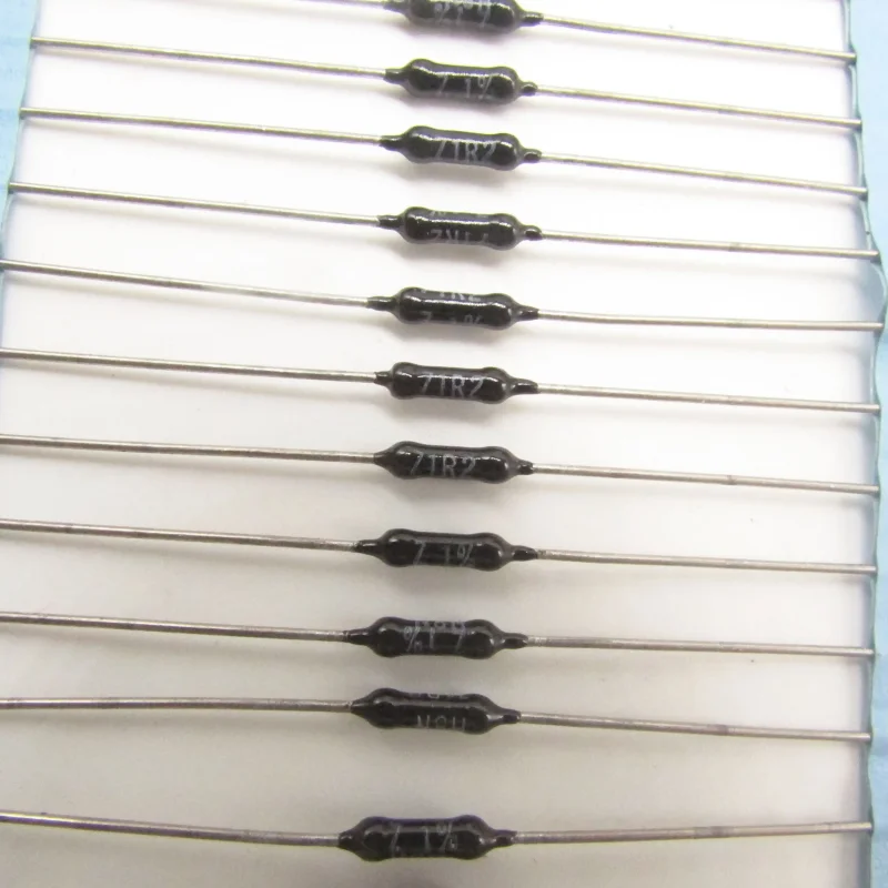 10-100pcs STK H8N-71R2-1% 1/4W H8 71.2R imported Henkel metal film non inductive black resistor