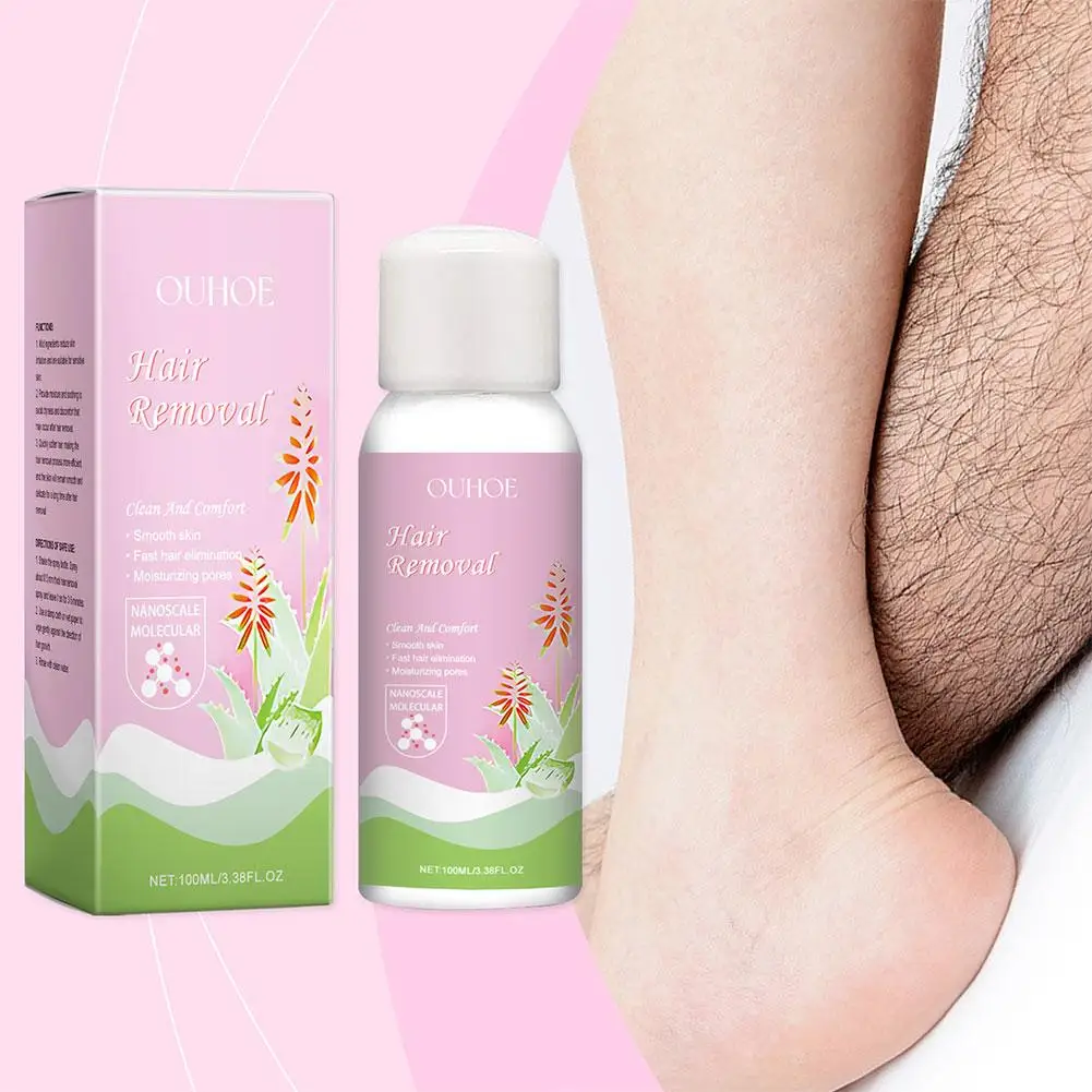 

Gentle Hair Removal Mousse Spray Leg Hair Armpit Hair The Body All Cleansing Over Skin 100g Skin Smooth Spray Mousse A5U4