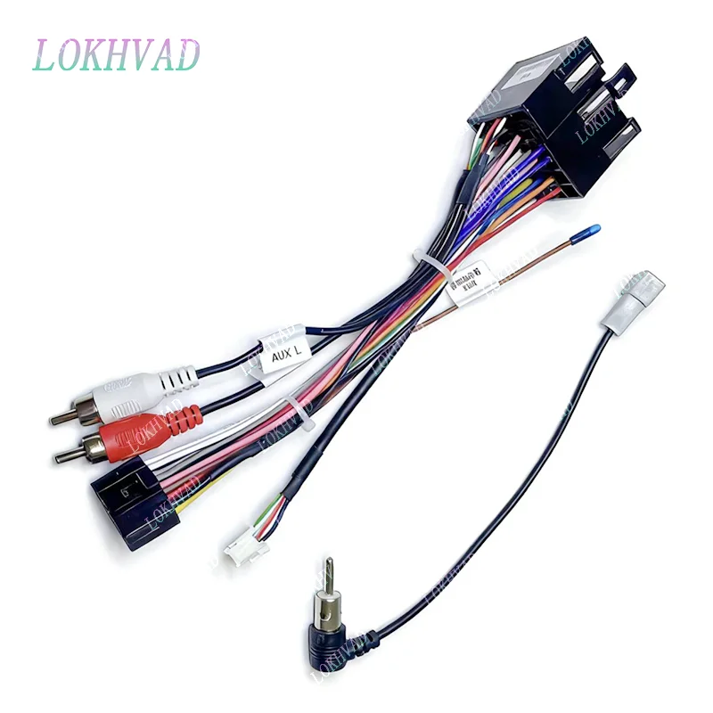 Android Car Radio for Hyundai KIA Forte/Cerato/Sorento/Sportage/Soul 16 Pin Wiring Harness Plug Power Cable