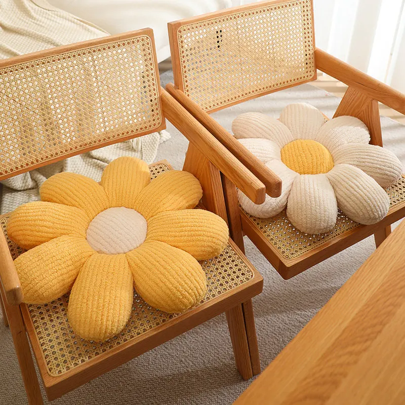 หมอนอิงตุ๊กตาดอกไม้ 8 กลีบ ขนาด 50/60 ซม. นุ่ม น่ารัก เหมาะสำหรับใช้เป็นเบาะรองนั่ง  มีสีชมพู เหลือง เขียว ขาว  ตุ๊กตาขนนุ่ม ตกแต่งโซฟา เก้าอี้