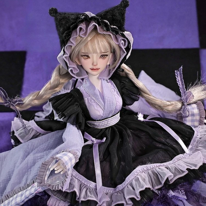 

BJD four-quarter doll Qingqing lo wind little devil imported resin spherical joint doll