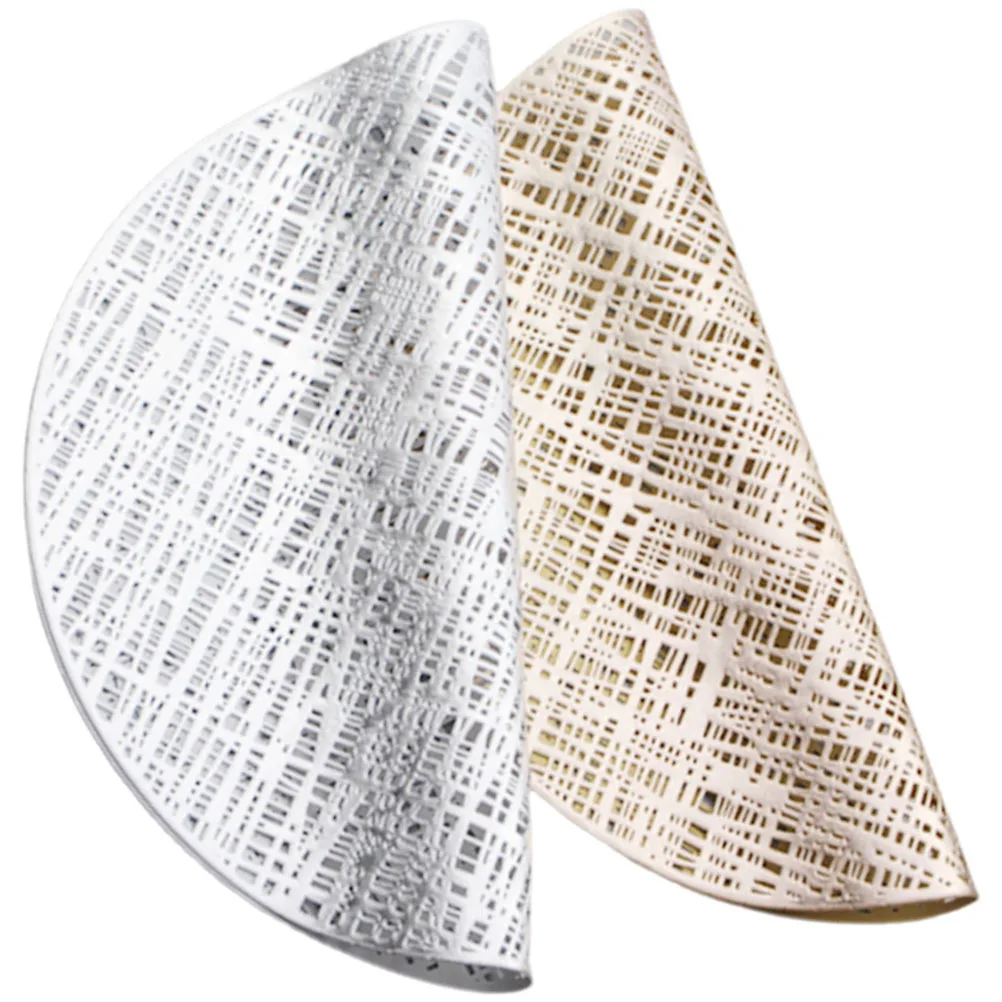 2 قطعة مكان مقاومة للحرارة على الطراز الشمالي مفارش طاولة الطعام تصميم غربي لاستخدام المطبخ والمطعم المنزلي #5