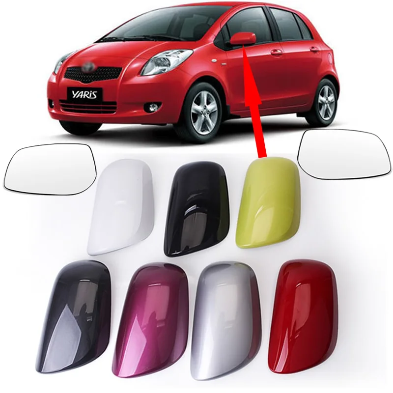 Car Accessories For Toyota Yaris P90 Hatchbck Genral Model 08-13 Rearview Mirror Cover Reverse Mirror Shell Mirror Case Housing